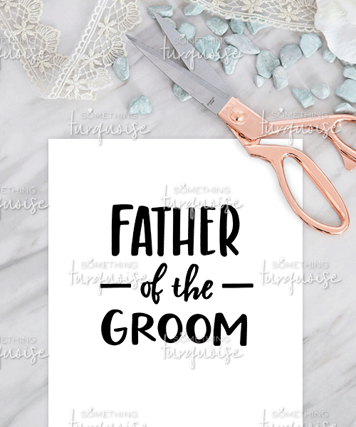 Download Father of the Groom .SVG Cut File - Something Turquoise ...